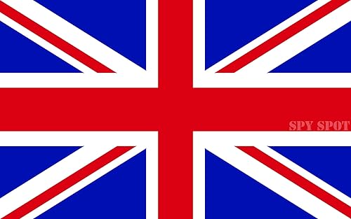 Miniatura 4 de Adhesivo de la bandera del Reino Unido  Paquete de 4  4 x 2.5 pulgadas  Calcomanía para auto Gran Bretaña British Union Jack Auto Parachoques