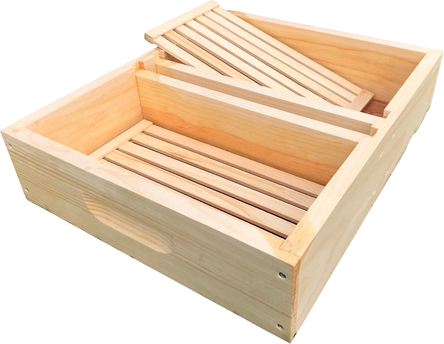 Bee Hive Top Feeder w/Floats Assembled Langstroth Beekeeping Equipment Made in USA (8 Frame)