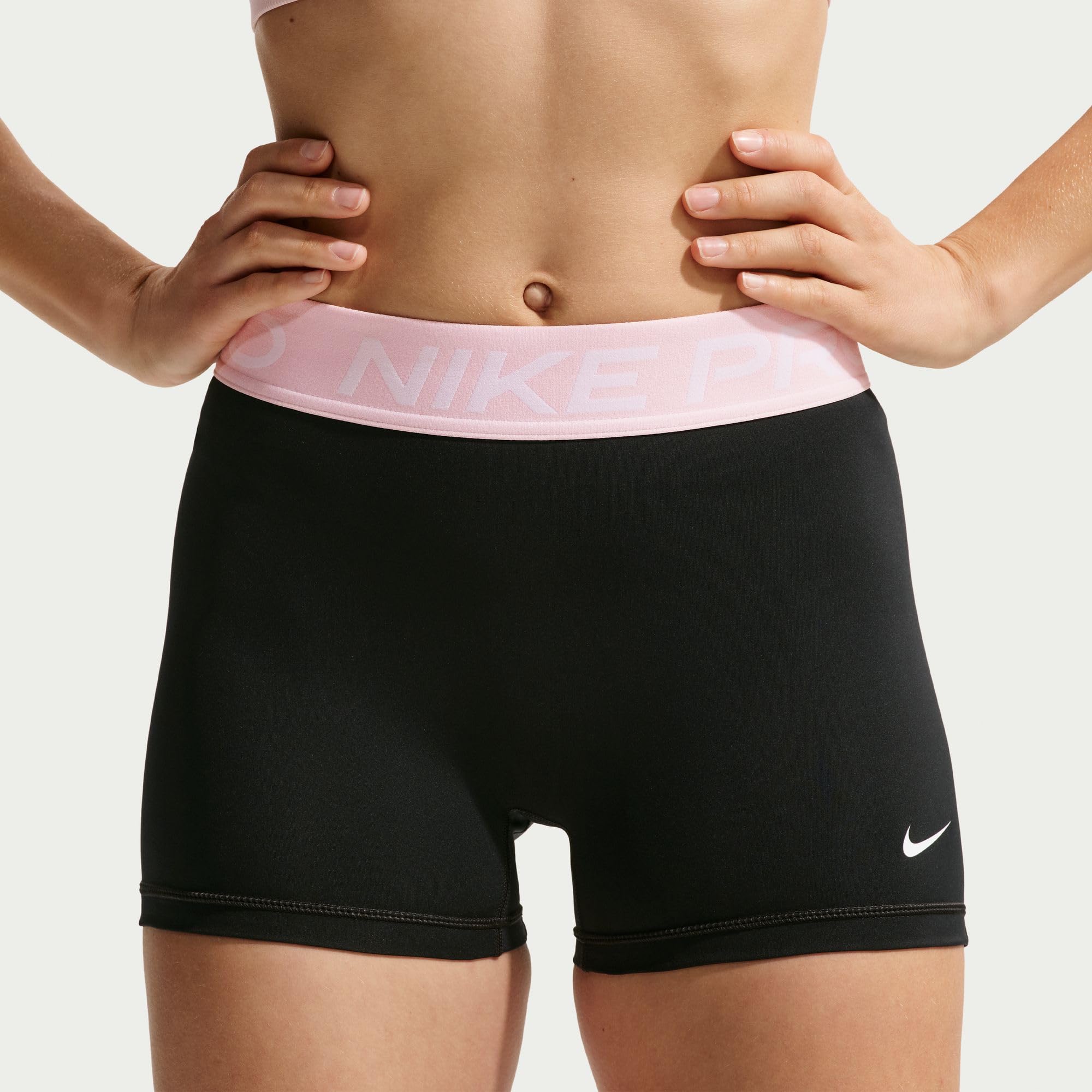 NIKE Nike Pro Bike Shorts (Ca. 7,5 Cm) Mit Mittelhohem Bund Für Damen - Shorty Kobiety