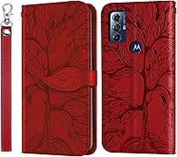 Vista 34 de Funda protectora tipo cartera para Motorola Moto G Stylus 5G 2023, de piel sintética, con tarjetero y cierre magnético, para Moto G Stylus 5G 2023