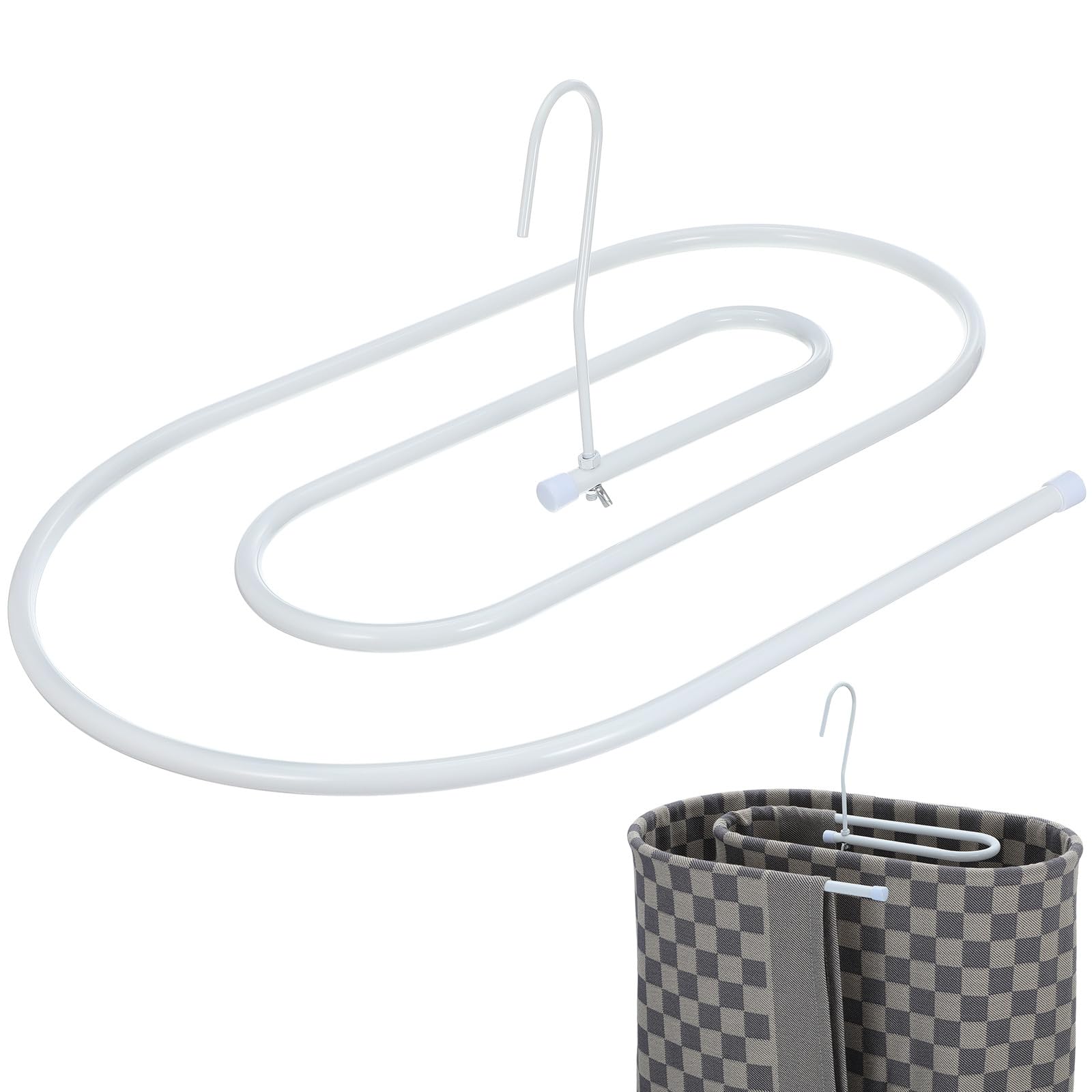 Étendoir à linge spirale anti-encombrement pour couettes et draps