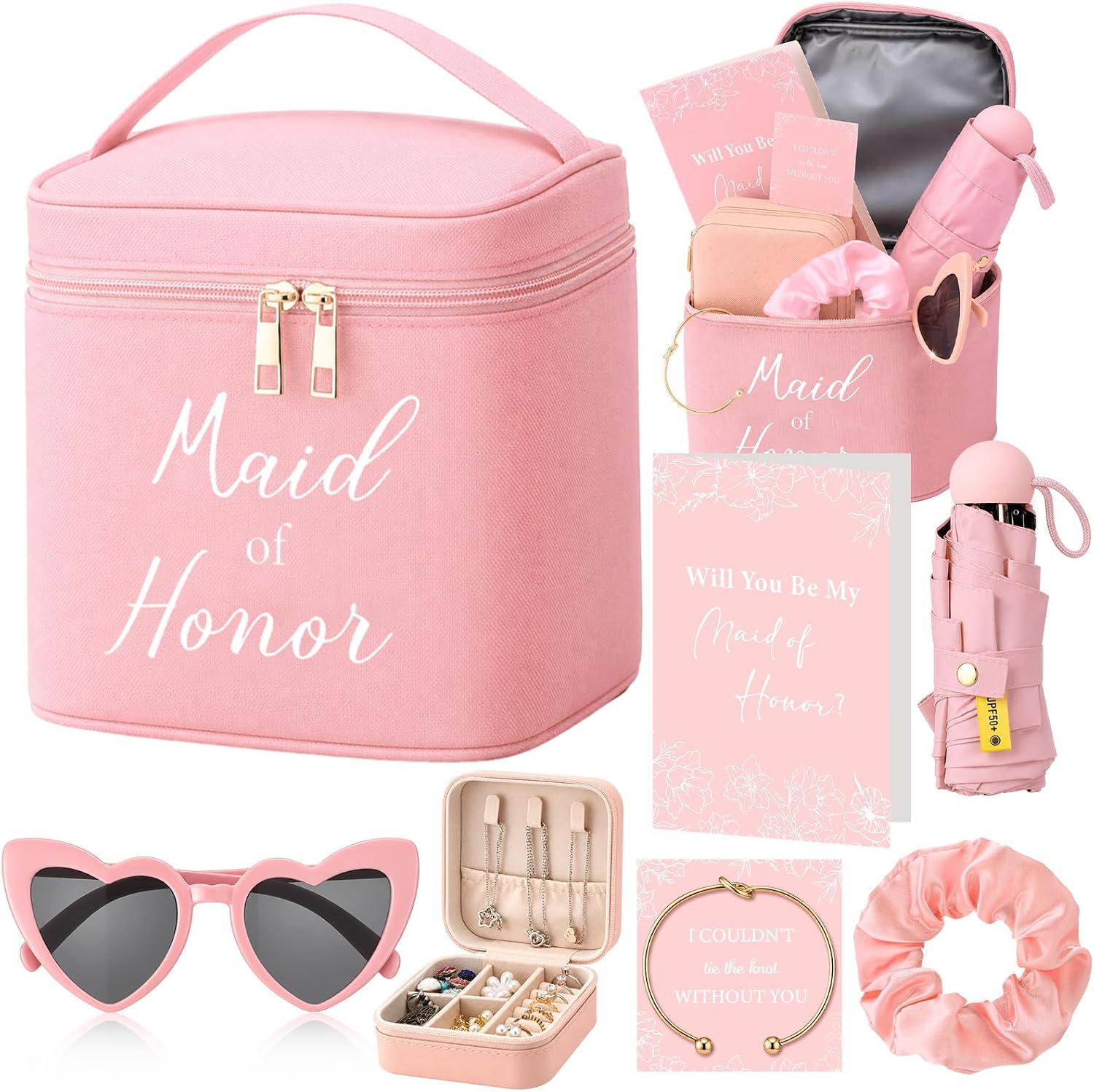 Dansydaisy 7 Bridesmaid Proposal Gifts Maid of Honor Gifts