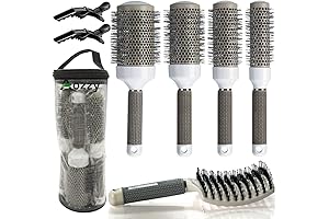 Professional Round Brush Set: Enhanced Blow Drying Experience