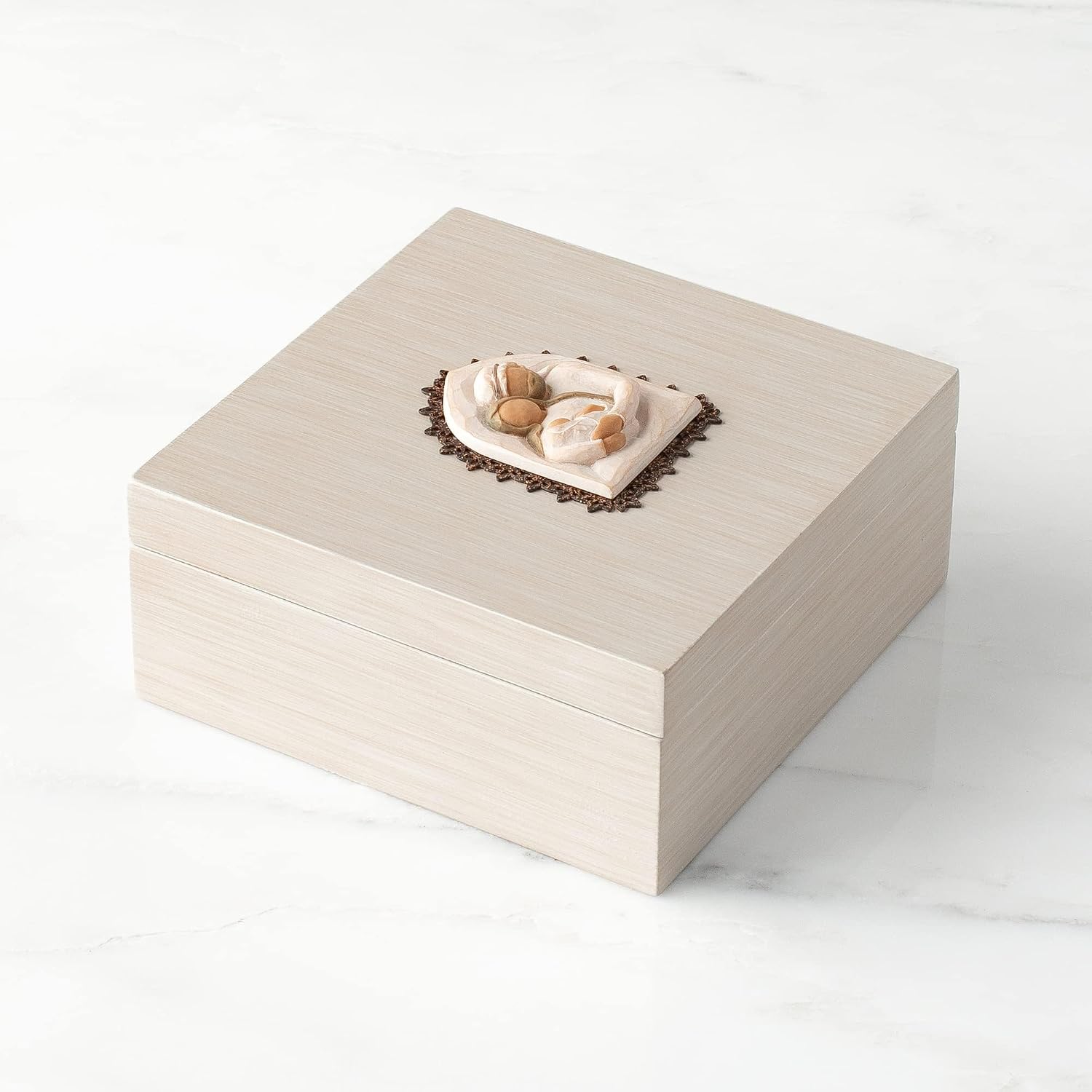 Willow Tree Holy Family, sculpted hand-painted Memory Box
