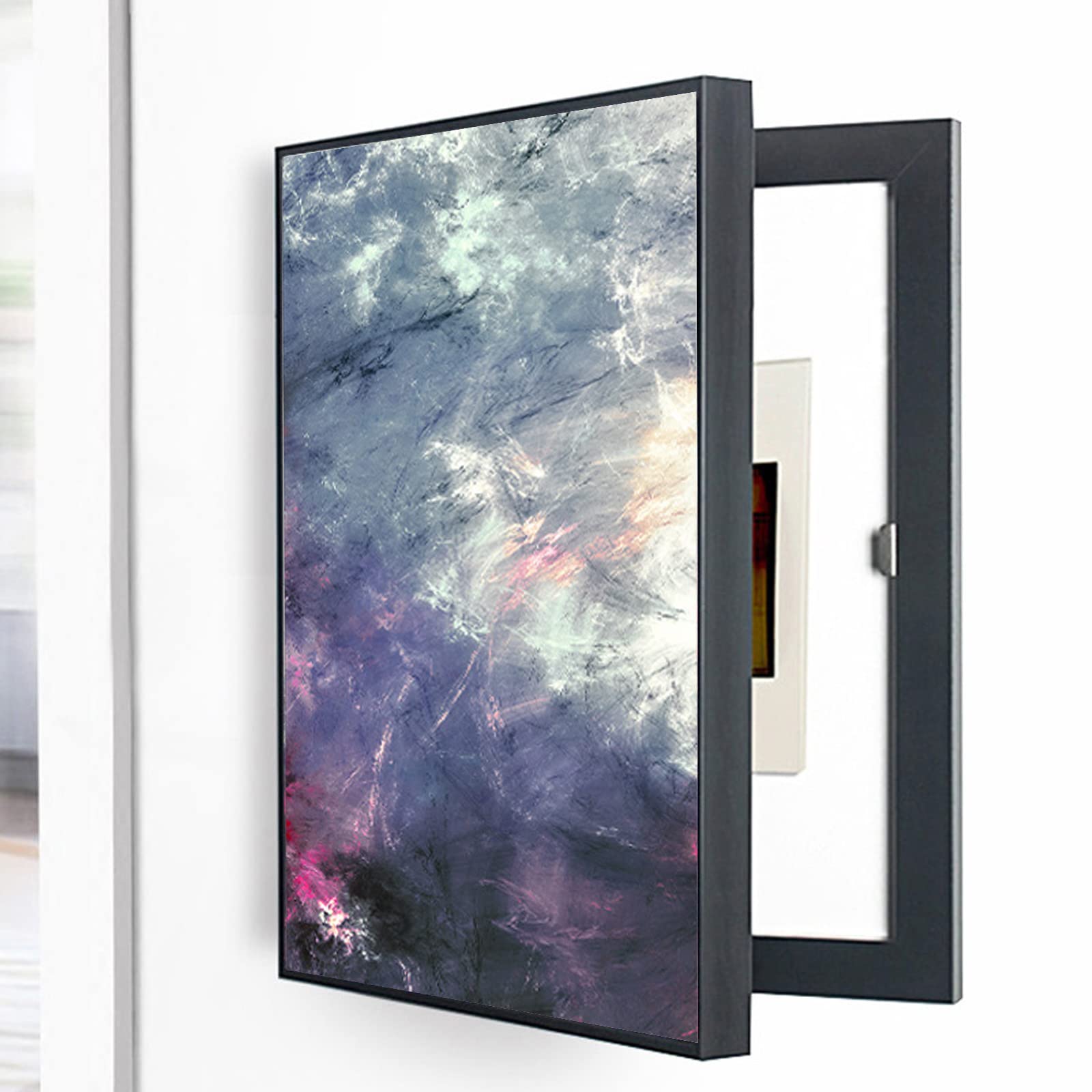 Pintura decorativa de caja de distribución, Cubierta del medidor eléctrico interior Caja de la cubierta del medidor en el hogar Cubierta de la caja eléctrica decorativa Cubierta de los medidores Caja