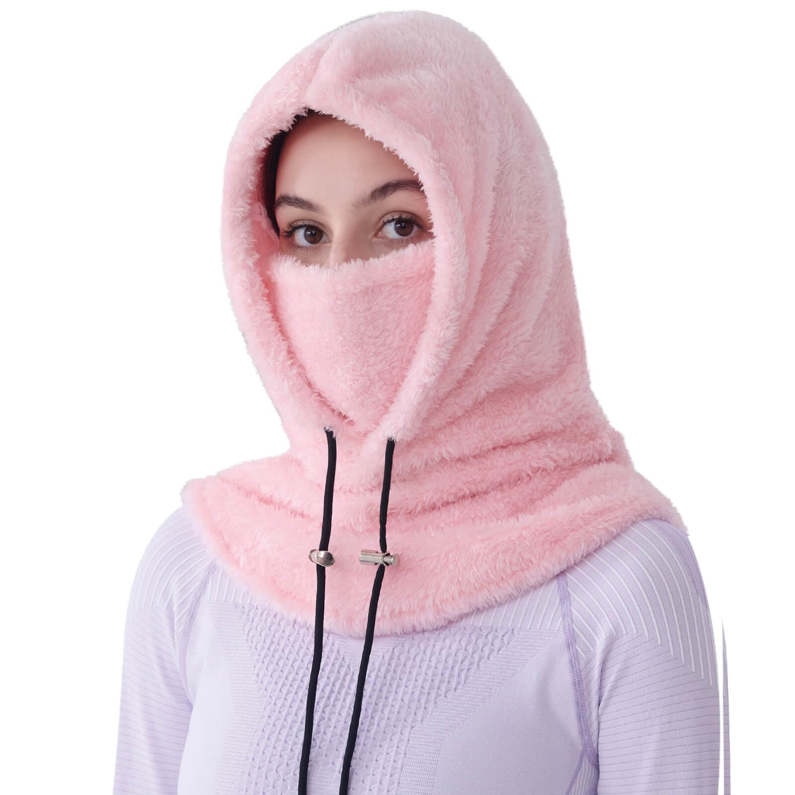 Tavaler Sturmhaube Herren/Damen Winter | Balaclava Fleece | Kapuzenschal Thermo | Skimaske Wolle | Schalmütze Winddicht Skimütze für Radfahren, Snowboarden, Skifahren