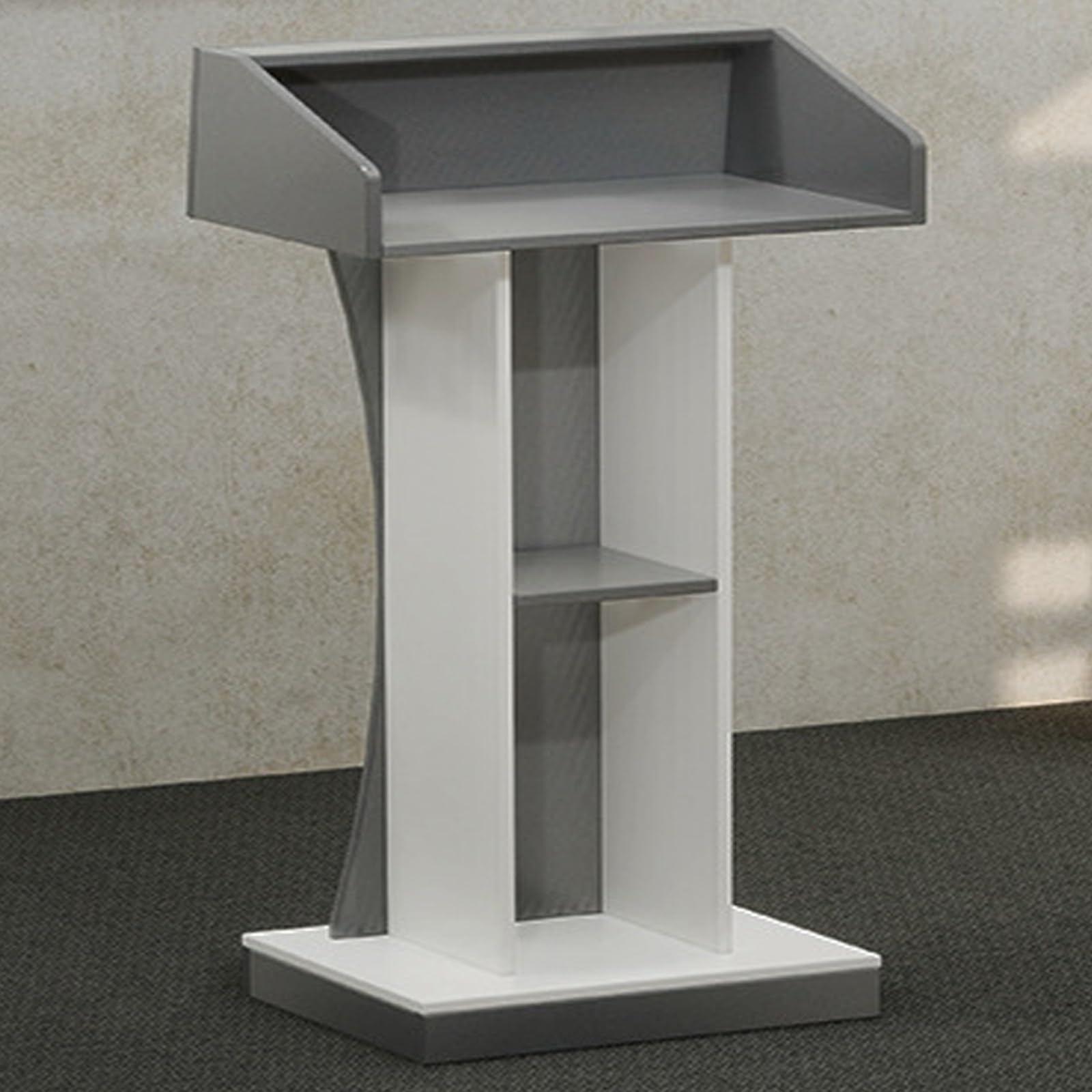 Genérico Soporte de Madera de Primera Calidad para Atril, púlpito Estable para Iglesia, Aula y conferencias, Soporte de presentación Ideal para Profesores, conferenciant