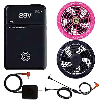 長信ジャパン GB-POWER 28Vセット Amazon.co.jp: 長信ジャパン GB-POWER 28V バッテリー＆ファン