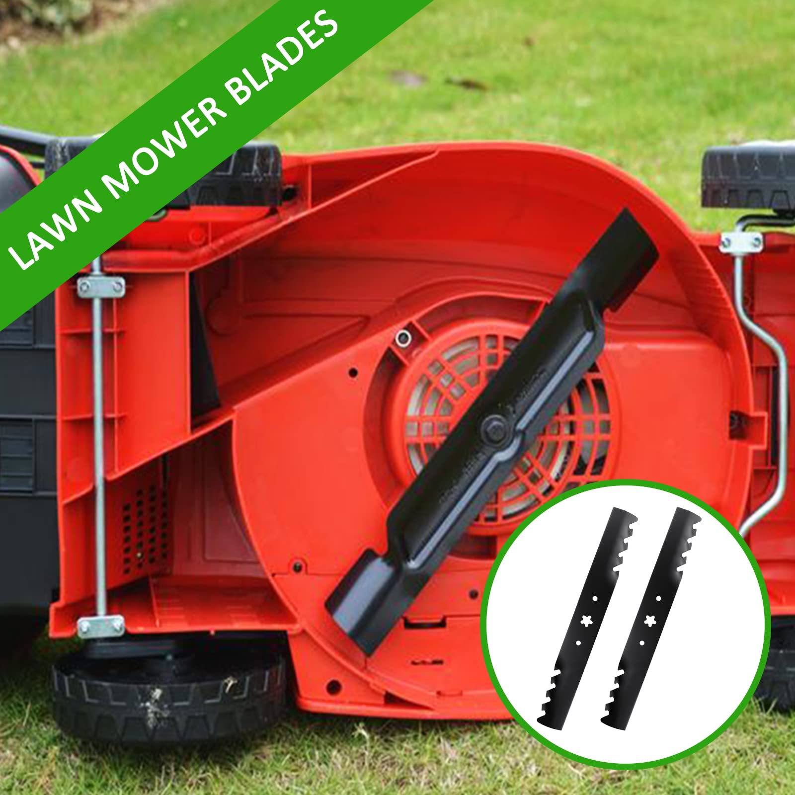 8TEN Kit de cuchillas de alta elevación para AYP Husqvarna 38 8TEN Kit de cuchillas de alta elevación para AYP Husqvarna 38