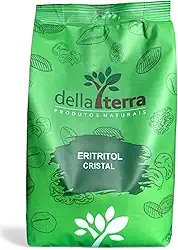 Eritritol Cristal Puro Adoçante Natural 1Kg Della Terra