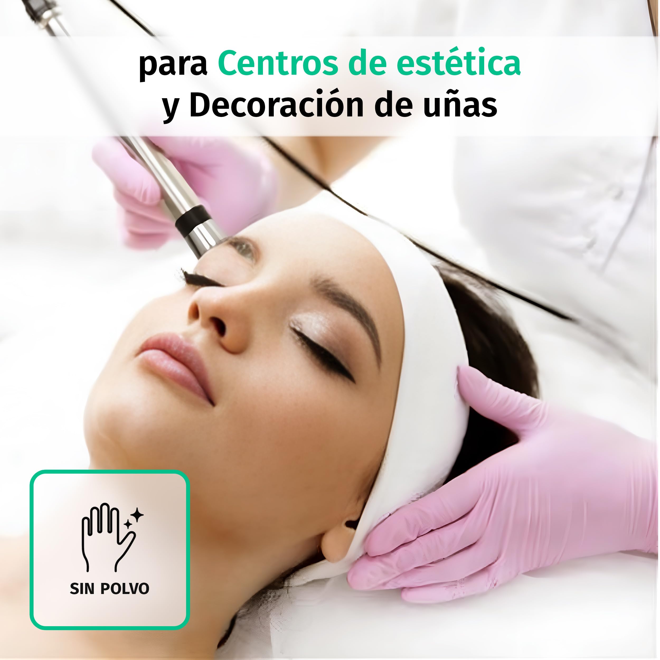 SF Guantes de nitrilo S rosas – 1000 (10x100) unidades, guantes desechables sin polvo, sin látex, médicos y de examen, aptos para cocina, limpieza, cosmética y uso doméstico