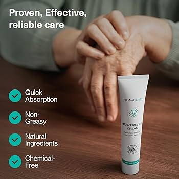 Amazon.com: MediLisk Joint Relief Cream - Fast-Absorbing, Non