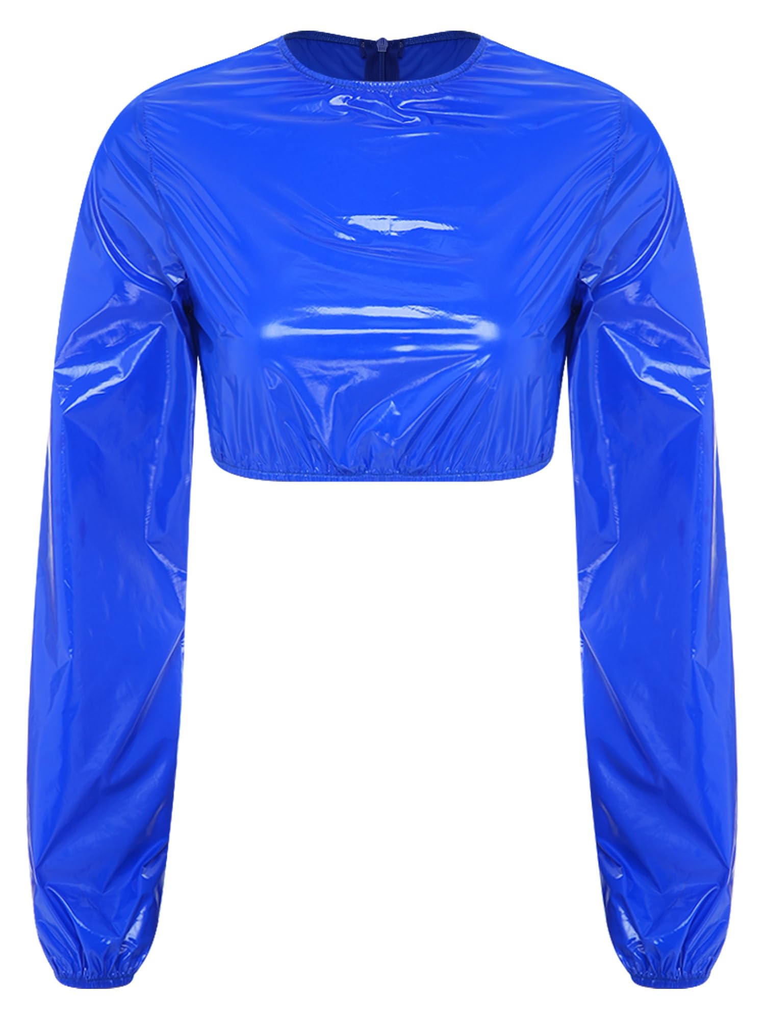 Kaerm Damski strój do sauny Crop Top spodnie do joggingu zestaw sportowy