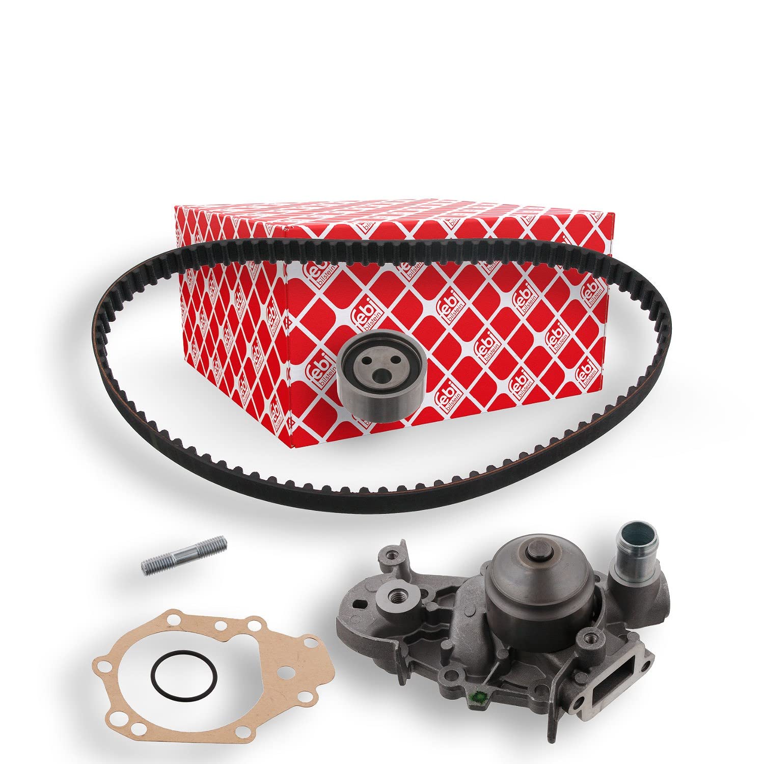 Febi bilstein 32736 Pompe à eau + kit de courroie de distribution | Compatible avec: RENAULT KANGOO, KANGOO Express, TWINGO I