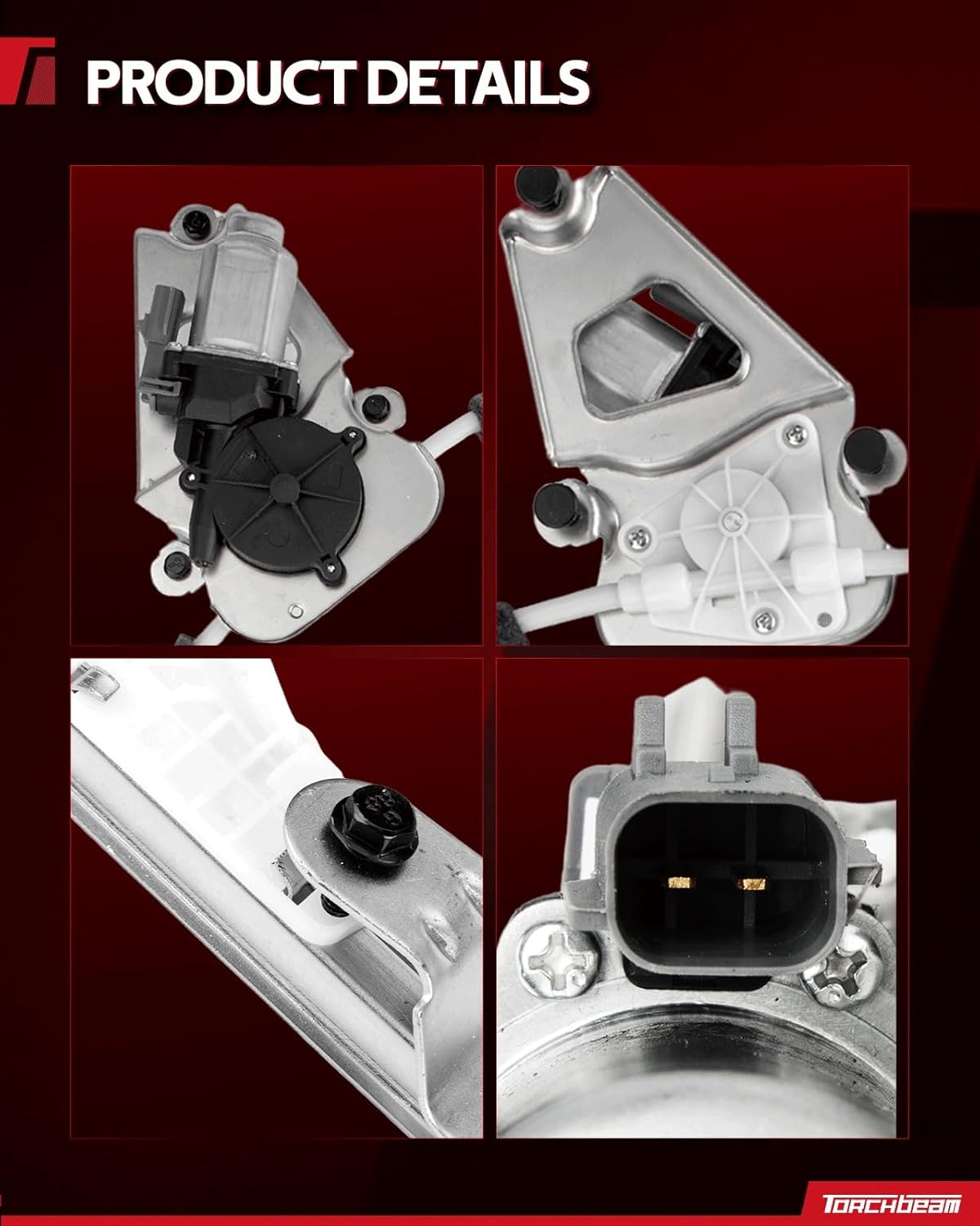 Torchbeam 741-526 Power Window Regulator Assembly with Motor Compatible with 2002-2007 Liberty741-526, 55360031AB, 55360031AC