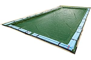 Blue Wave Silver 18x36 Pool Cover: A Guardian for Your Pool's Winter Slumber