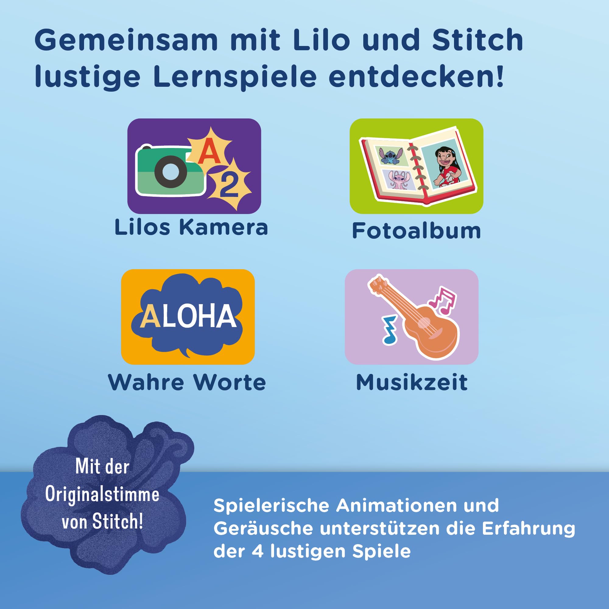 VTech Stitch Lerntablet – Interaktives Tablet mit Klaviertasten