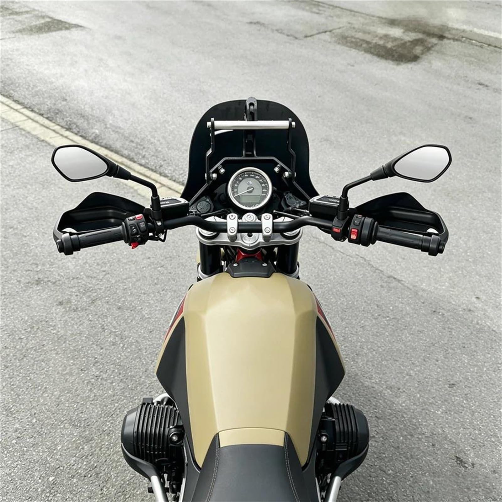 Per R 12 G/S 2025 Supporto Staffa Navigazione Supporto GPS Moto Supporto Telefono Cellulare Espansione Piastra di navigazione GPS