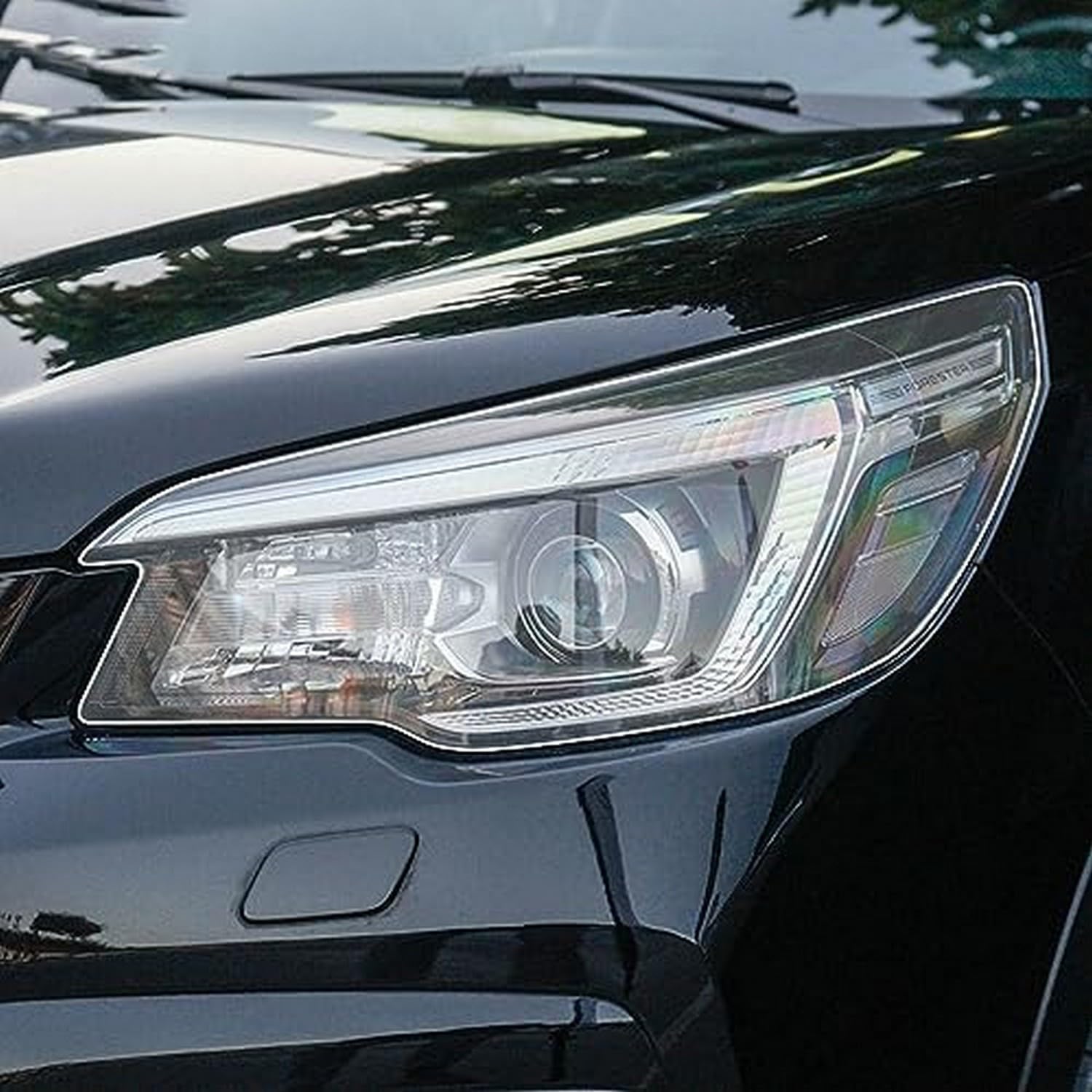 FDHWINGI Car Headlight Protective Film Protection Transparent TPU Decal Sticker,for Subaru Forester 2019-Present