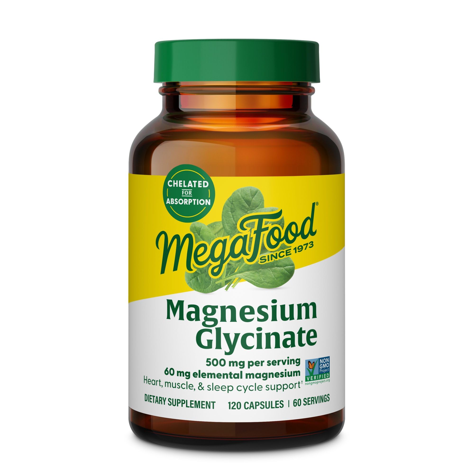MegaFood Magnesium Glycinate 500mg