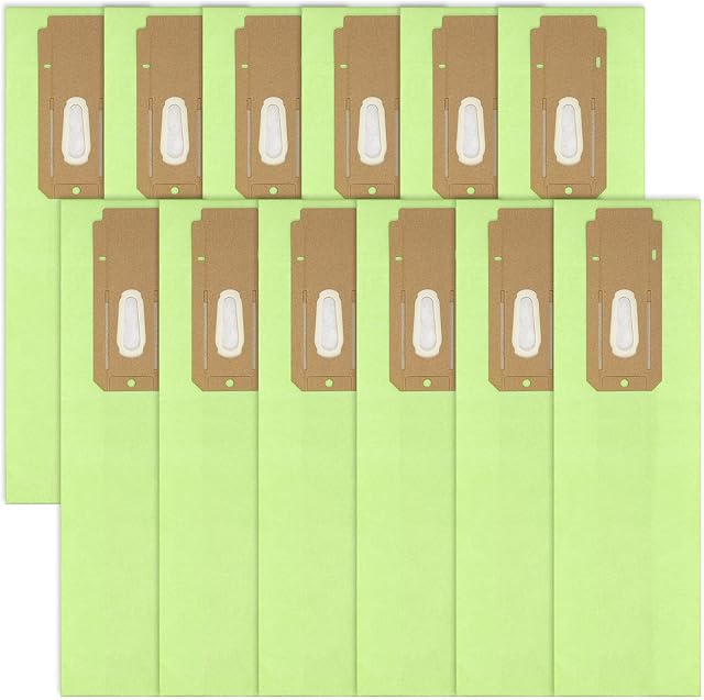 Pack 12 Vacuum Bags for Oreck XL XL2 Replacement Dust Bag Type CC,Fit All Oreck XL Upright Vacuum Cleaner.