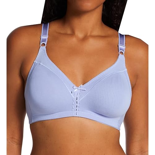 Bali Double Support Wireless Bra, Full-Coverage Wirefree T-Shirt Bra, Comfortable Cotton Wirefree Bra, Our Best Everyday Bra