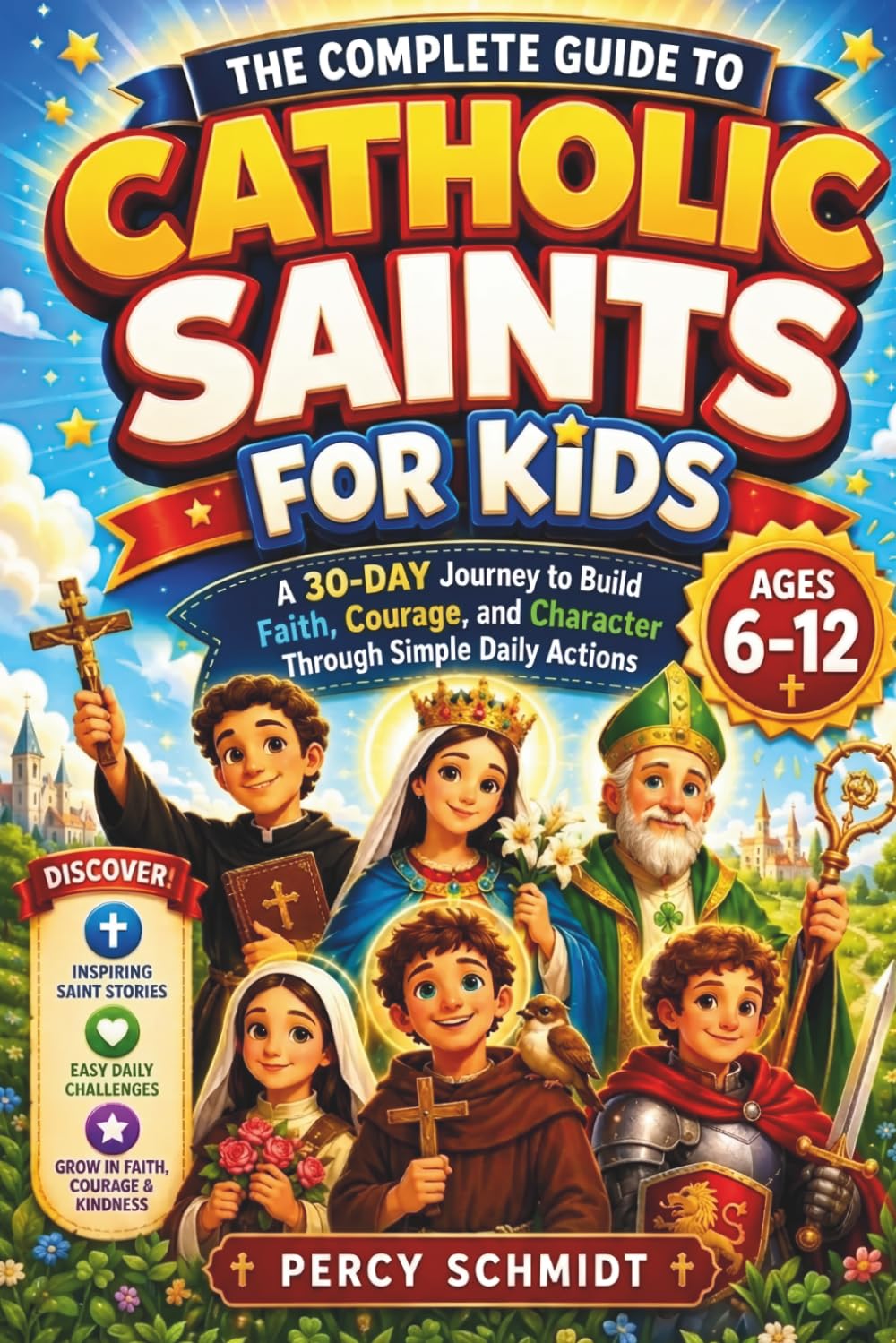The Complete Guide to Catholic Saints for Kids: A 30-Day Journey to Build Faith, Courage, and Character Through Simple Daily Actions (Spirituality)