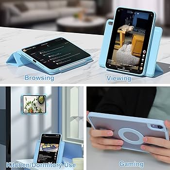 iPad mini 6世代 256GB Cellular Smart Folio Apple Smart Folio for iPad mini (6th Gen/A17 Pro, Denim)