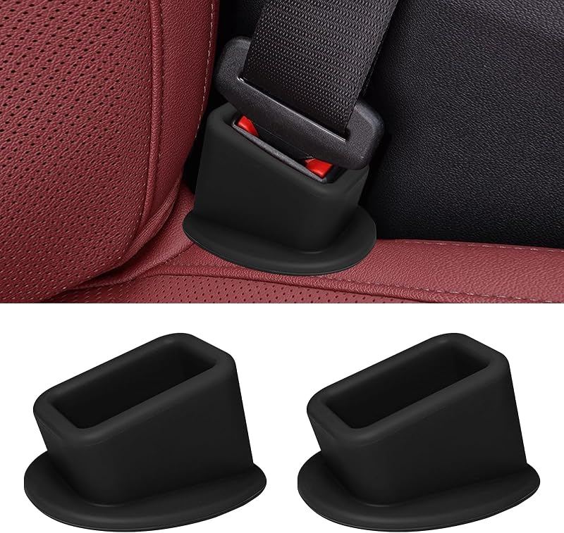 Suporte de Fivela do Cinto de Segurança SWQS em Silicone – 2 unidades