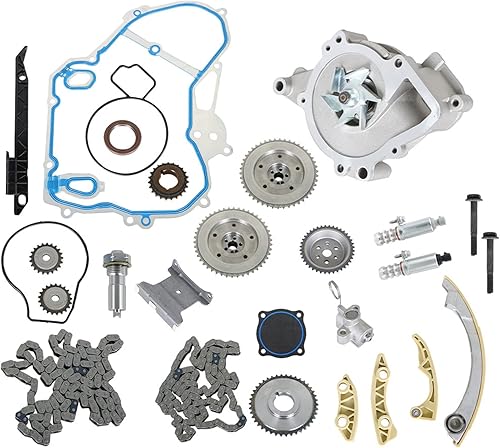labwork Kit de cadena de distribución con bomba de agua 24424758 Reemplazo para Buick Lacrosse 2.4L 2011 Reemplazo para Chevy Equinox 2.4L 2011-2017