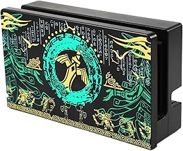 Faceplate Cover for Nintendo Switch Charging Dock, Zelda Tears of The Kingdom Dock Cover, Anti Scratch Hard PC Shell Protective Panel for Switch Dock
