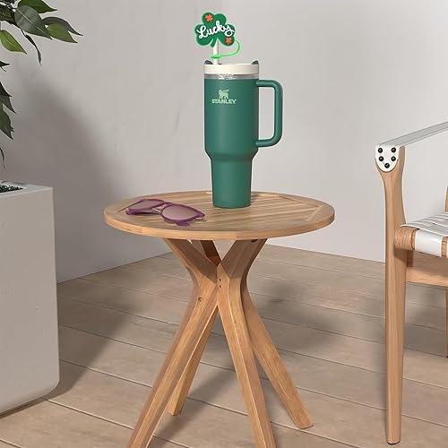 Miniatura 7 de St Patricks - Funda de popote para Stanley, cubierta de paja verde de 0.394 in, fundas de paja de silicona Stanley, accesorios de vaso de 30 y 40