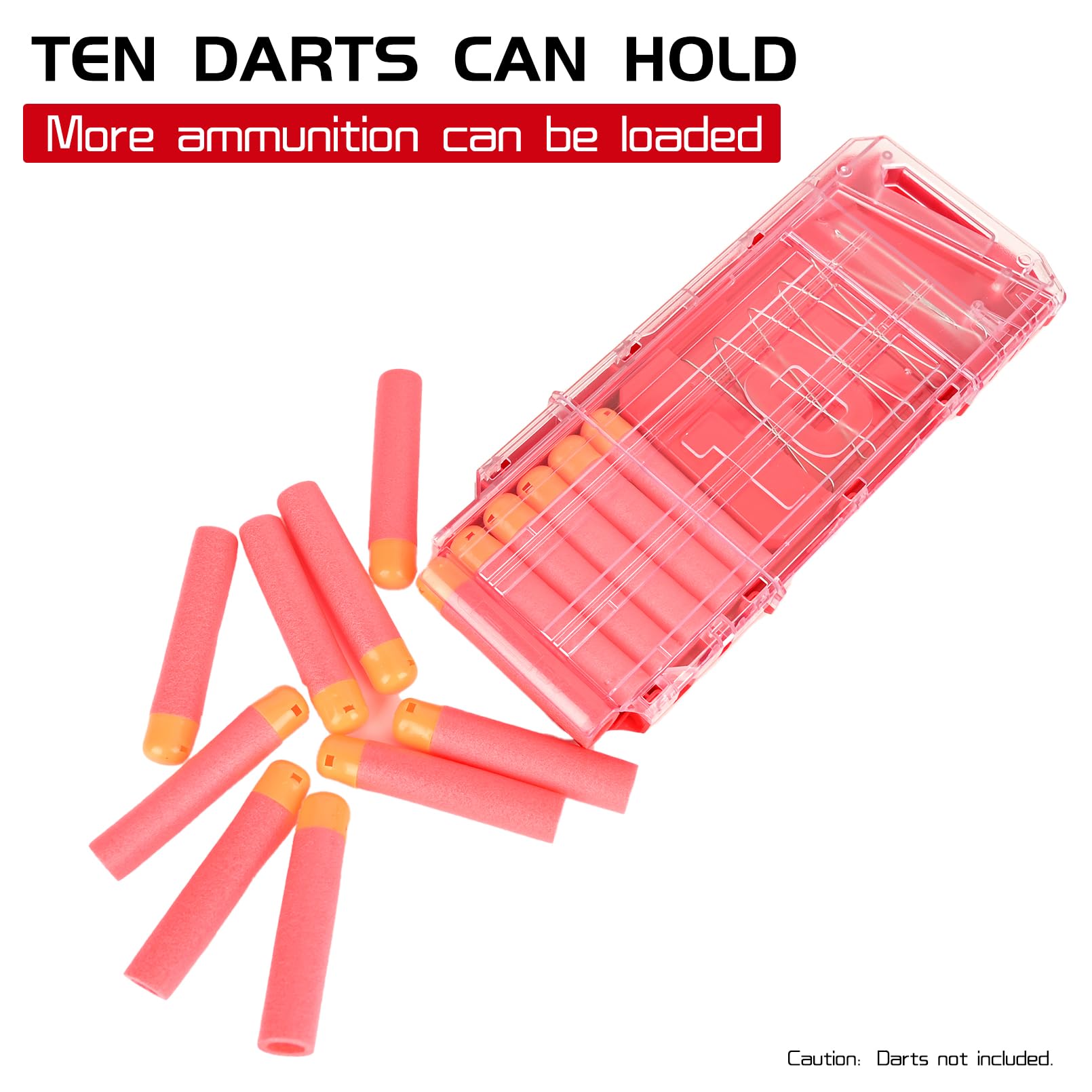 Amazon.com: lififun Magazine Clips, 2 Pack 10-Dart Quick Reload