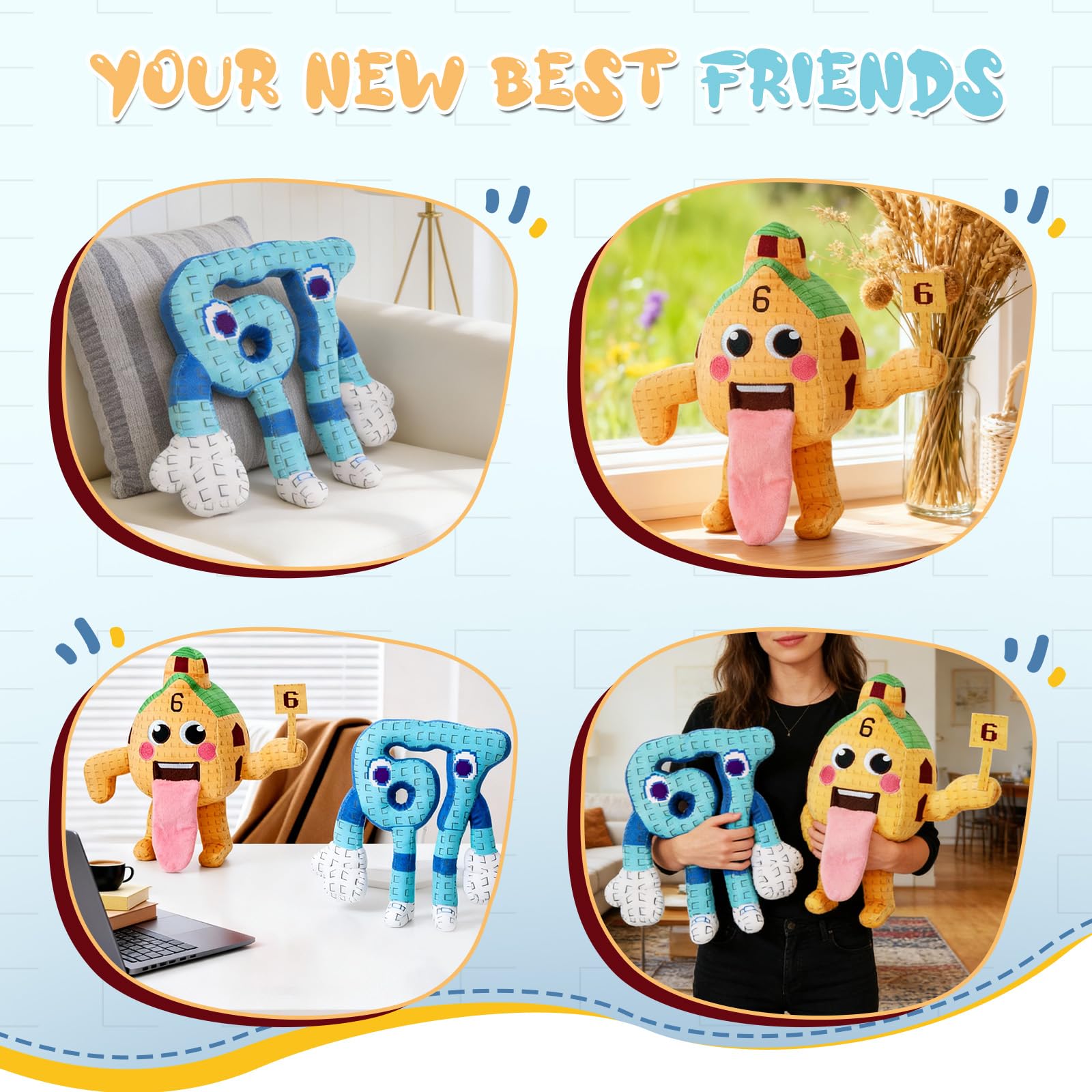 Wsndyjia Steal a Brainrot 67 Plush - Image 4