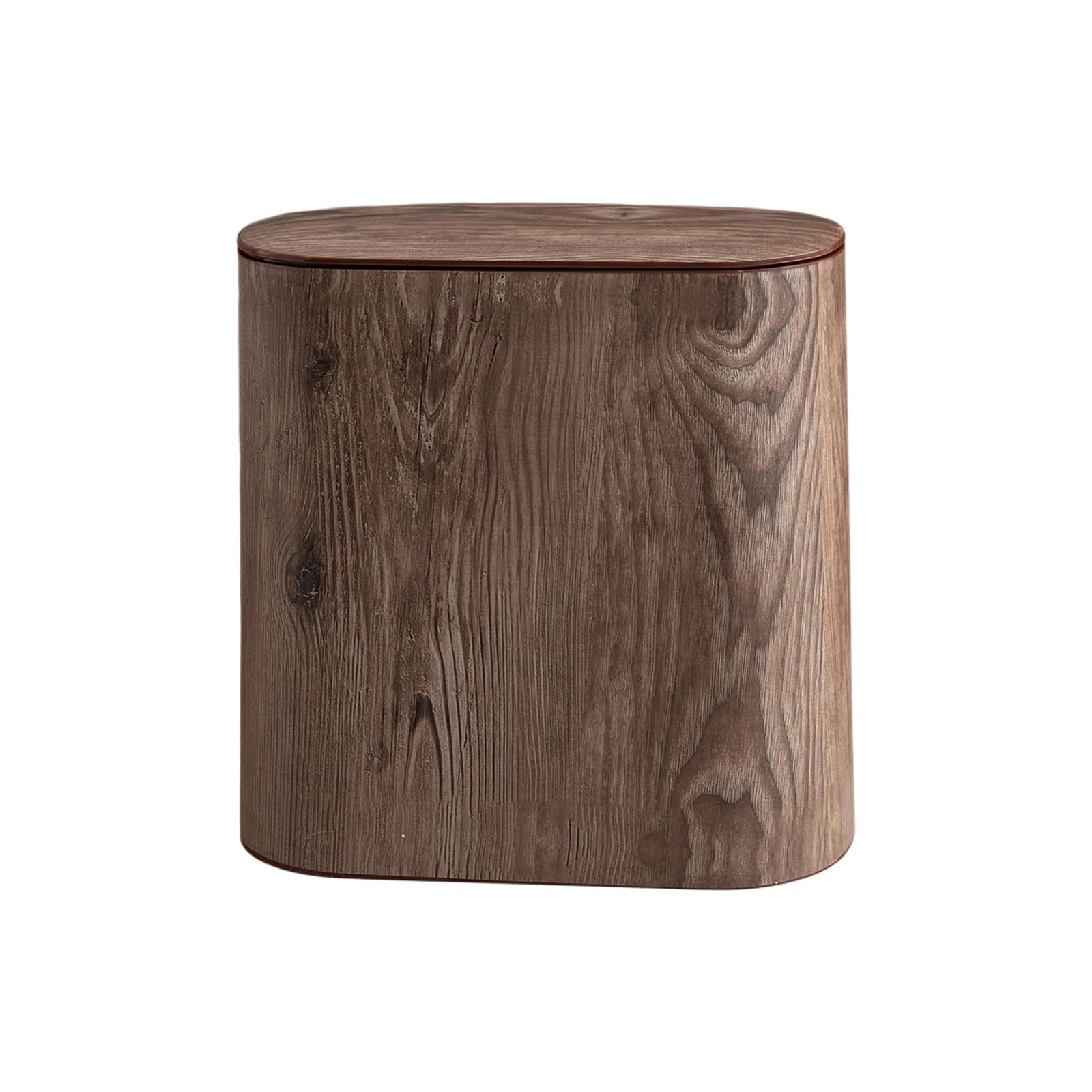 Oxxggkao Press Lid Trash Can for Bathroom Kitchen Living Room Odors Control Large Capacity Waste Container Basket Gabage Bin Press Lid Trash Can