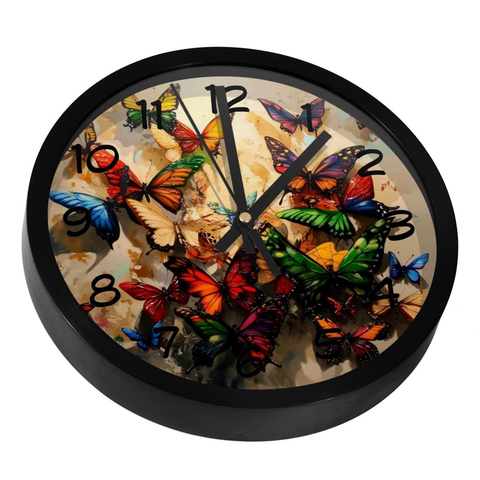 Horloge murale silencieuse pour chambre afin de dormir sans tic-tac