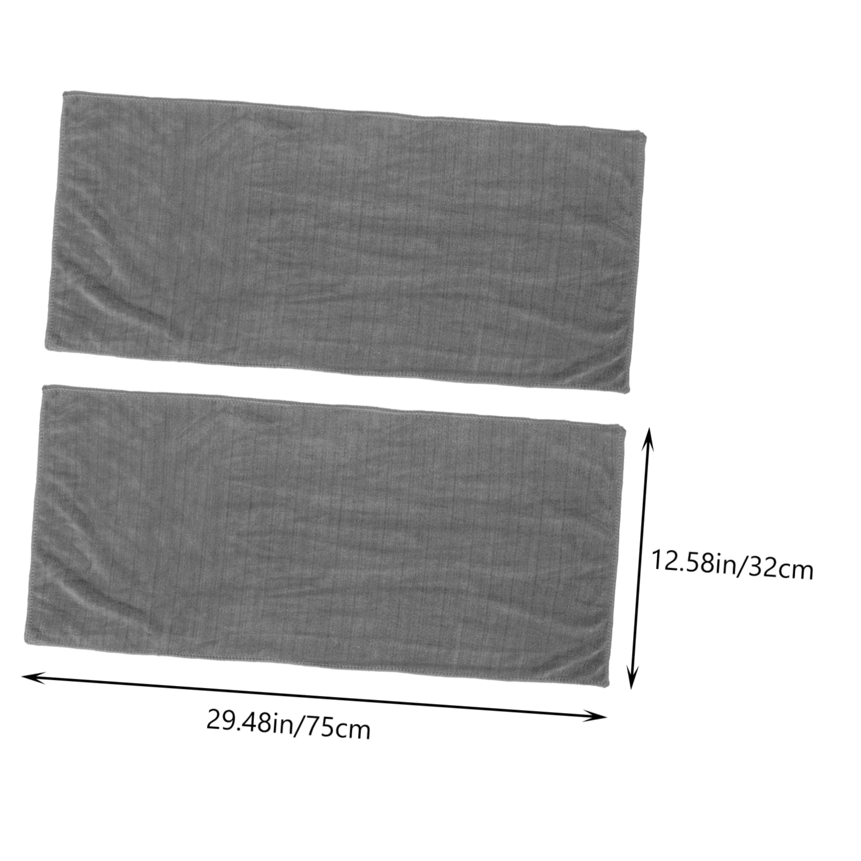 VANZACK 2 Pack Lightweight Sports Towel Fast Dry Yoga Fitness Gym Camping Travel Training Towel Absorbent