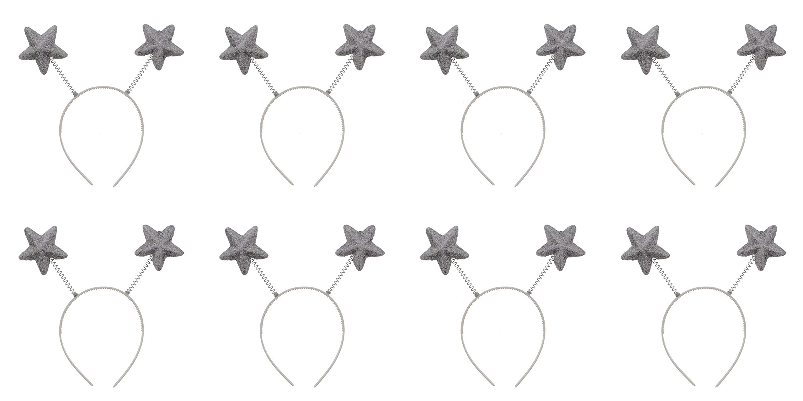Zac's Alter Ego Pack of 8 Glitter Star Head Boppers
