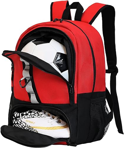 Goloni Mochila de fútbol de baloncesto - Mochila y bolsas de fútbol para deportes de baloncesto, voleibol y fútbol