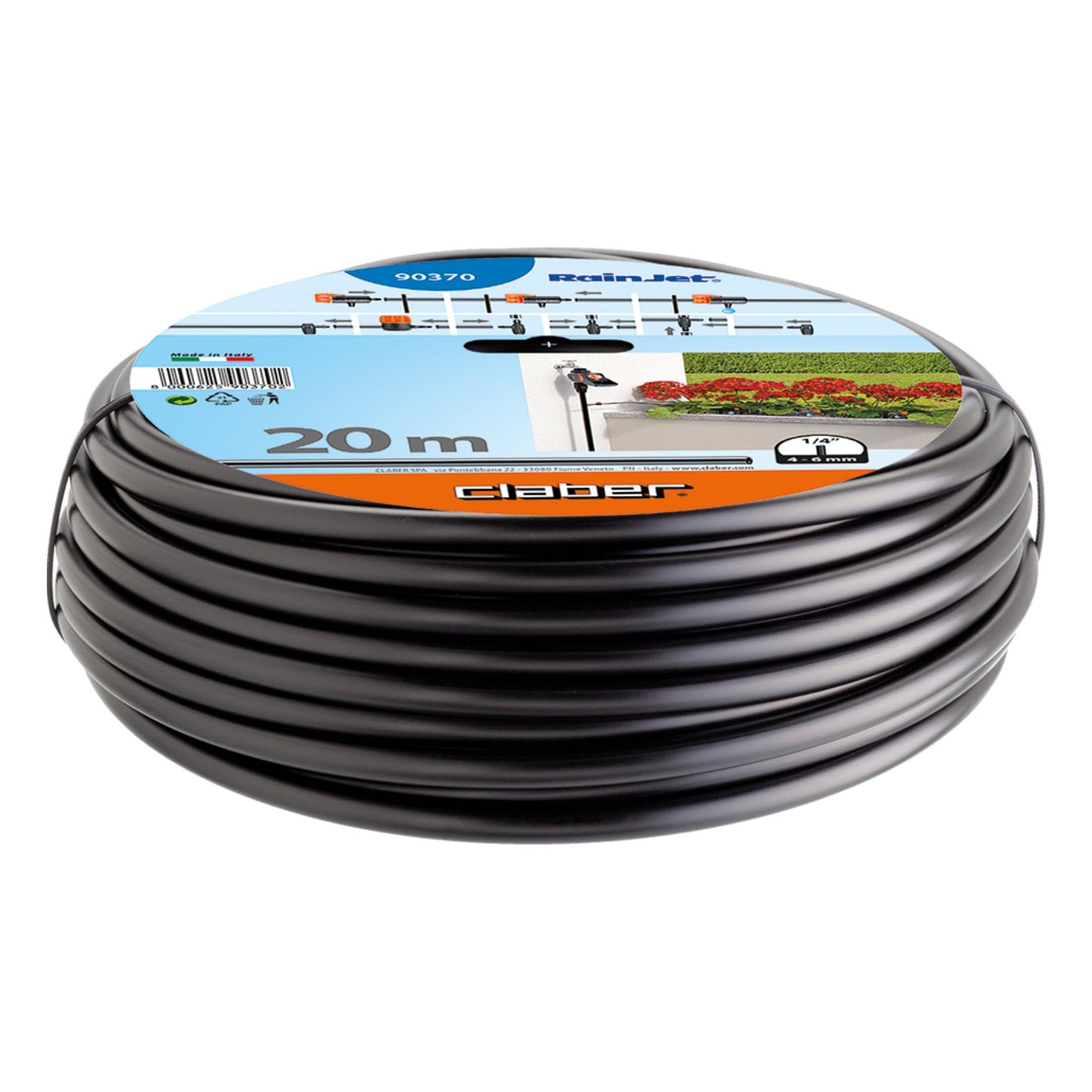 Timer Kit 20 Logica Claber, impianto di irrigazione automatico a goccia