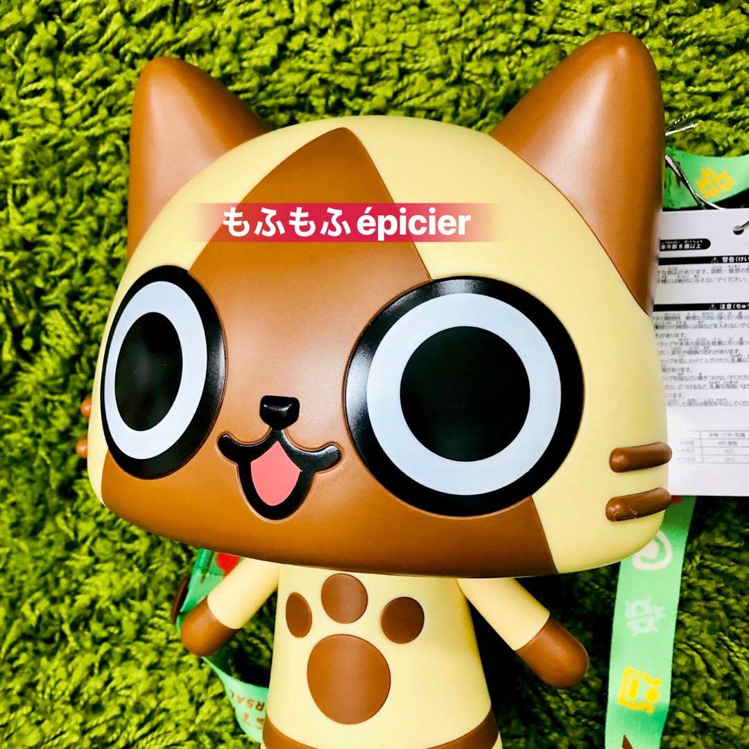 ユニバ　ポップコーン　モンハン　アイルー　バケUSJ バケット　新品　未使用 USJ】モンハンのアイルーがポップコーンバケツで登場！ふりふり