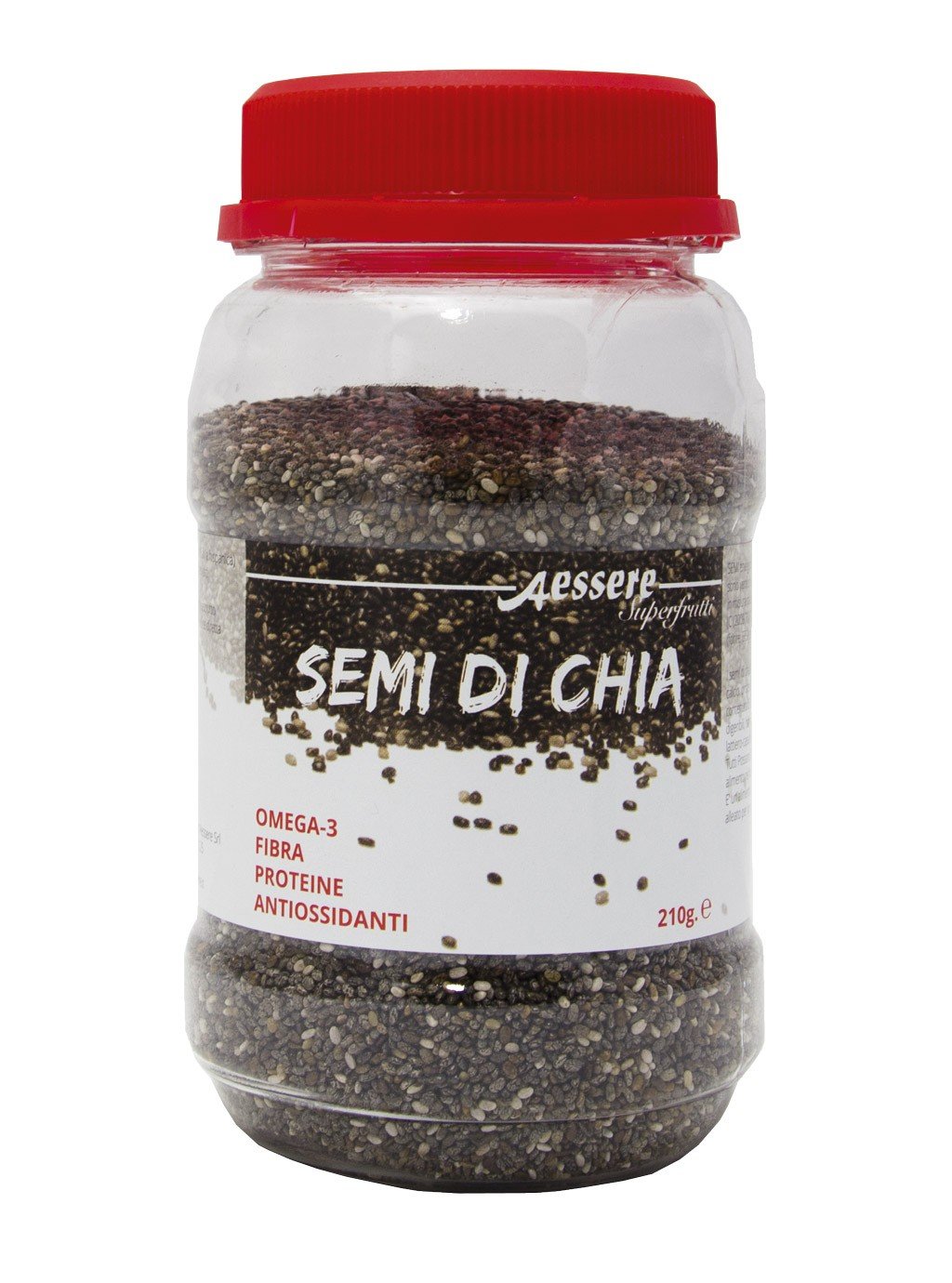 Superfrutti Aessere - Semi Di Chia, 210 G, Gustose Per Il Pane, Ricchi Di Omega 3, Fibre, Proteine, Antiossidanti - 4