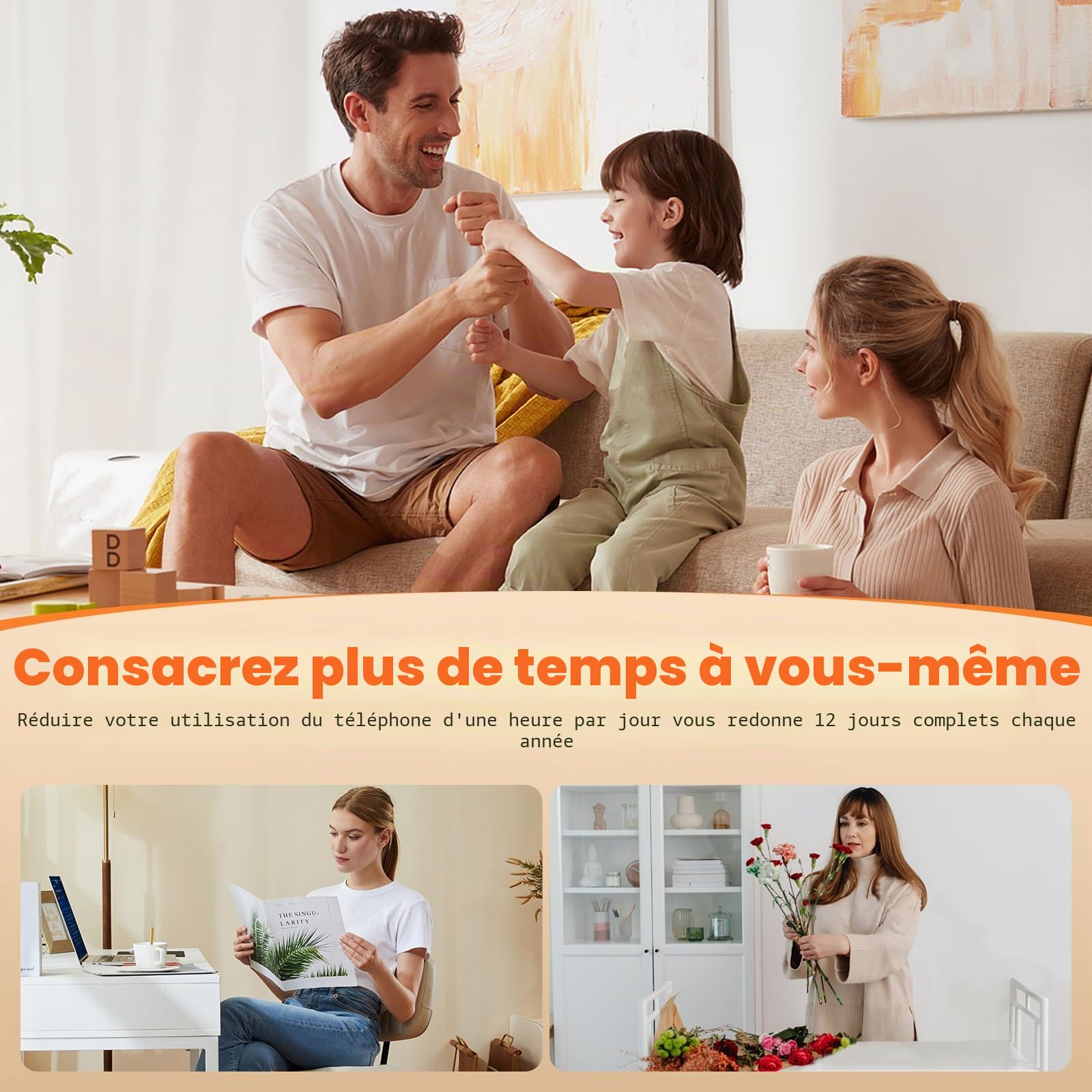 Boîte de sécurité programmée avec protection par mot de passe, autodiscipline, minuterie, ouverture de porte, téléphone portable et médicaments
