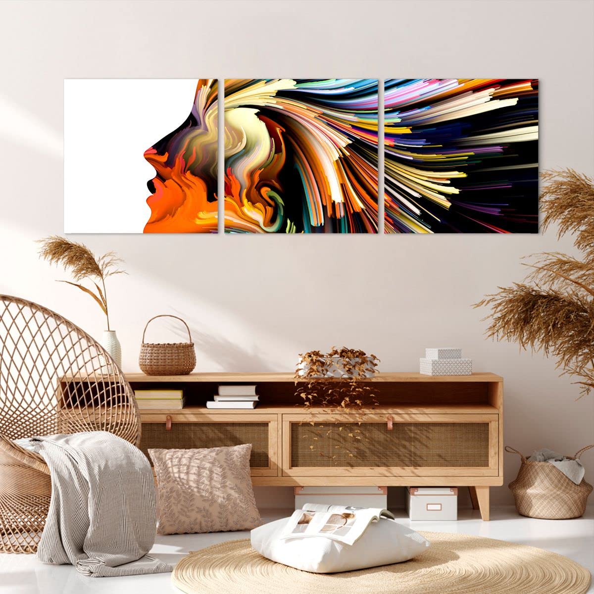 1575 C2 WANDBILDER VERSCHIEDENE BILDER MOTIVE 150 X 50 CM