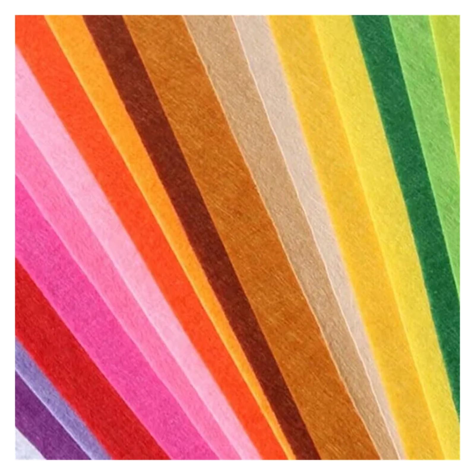filzstoff meterware filz meterware filz filzsto 40 cm / 15,75 Zoll Filzstoffbogen, Stück, Vliesstoff, 1 mm, Farben, verschiedene Größen, Näh- und Patchwork-Set(20x20cm)