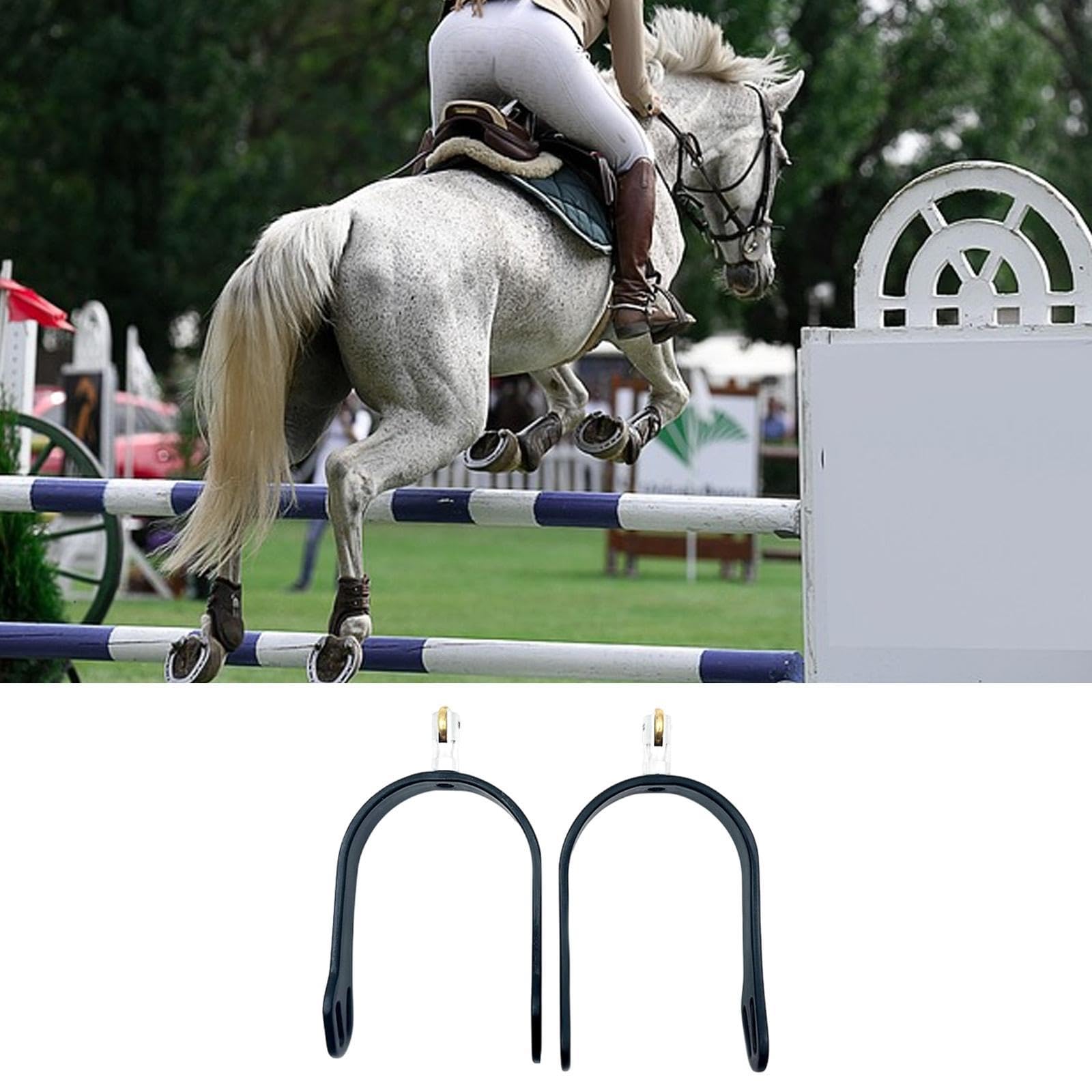 Harilla 2 Espuelas para Caballo, Espuelas Inglesas para Enlazar, Espuelas Profesionales para Botas con Rueda Giratoria para Entusiastas de La Equitación, Dama