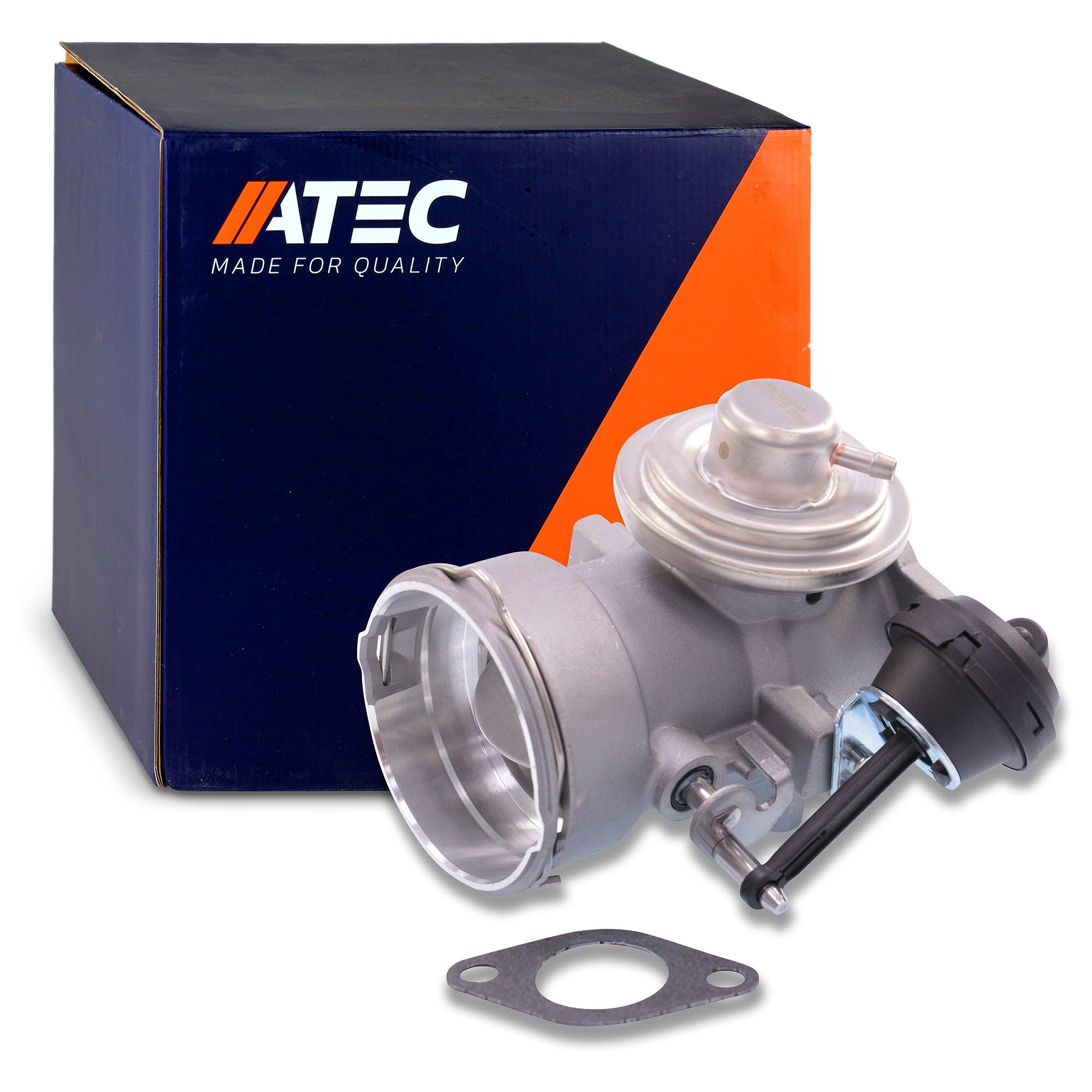 ATEC Germany 1x valvola EGR pneumatica incl. guarnizione Valvola a membrana | Compatibile con: VW MULTIVAN T5, TRANSPORTER T5 Bus, TRANSPORTER T5 Kasten, TRANSPORTER T5 Pritsche/Fahrgestell (7JD, 7JE