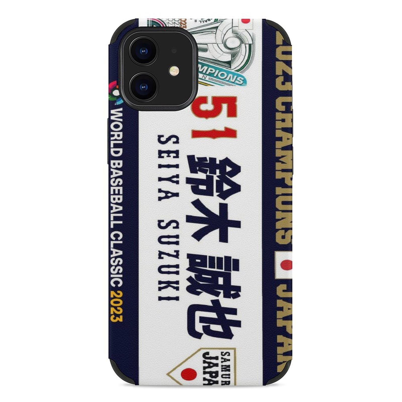 Amazon.co.jp: 侍ジャパン 番號51 鈴木誠也 野球応援 ケース iPhone 12