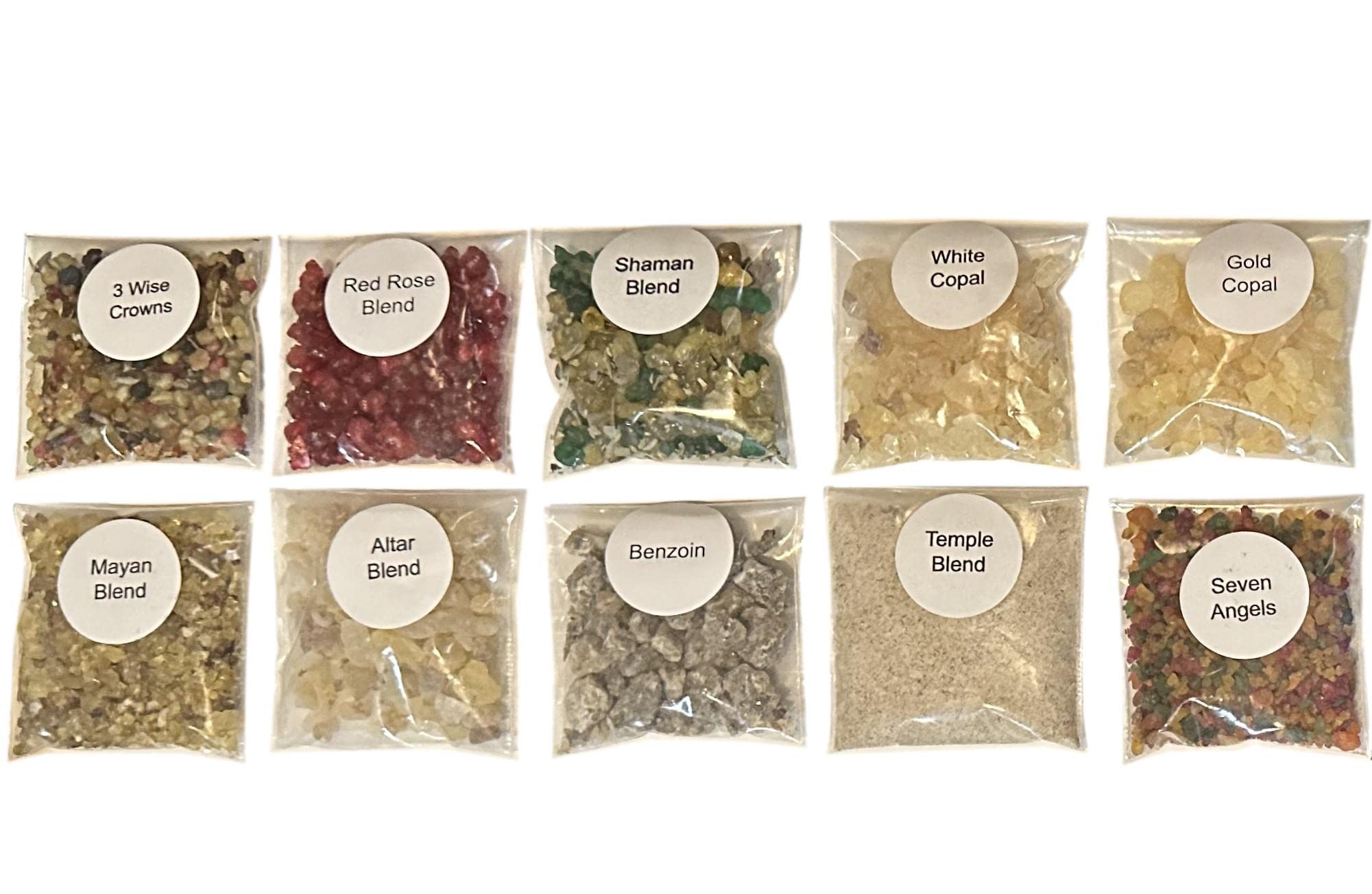 Purecense - 10 Quarter Ounce Incense Pack