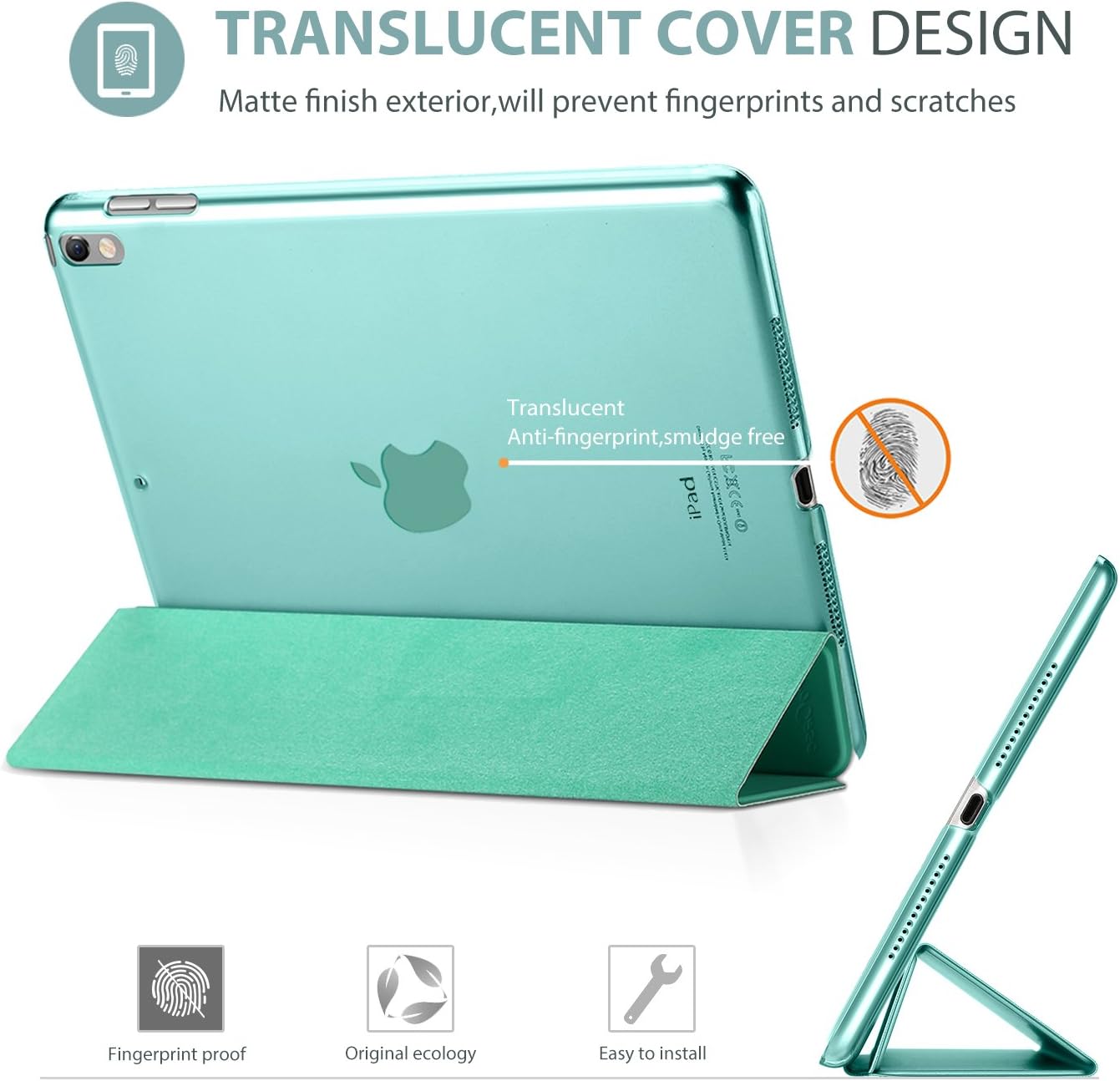 ProCase Ultra Slim Case Bundle with Screen Protector for iPad Air/Pro 10.5"